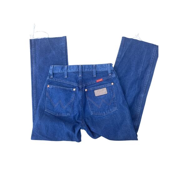 Wrangler 14MWZG Cowboy Cut Jeans 1990s–2000s Vintage Dark Indigo - Picture 2 of 9